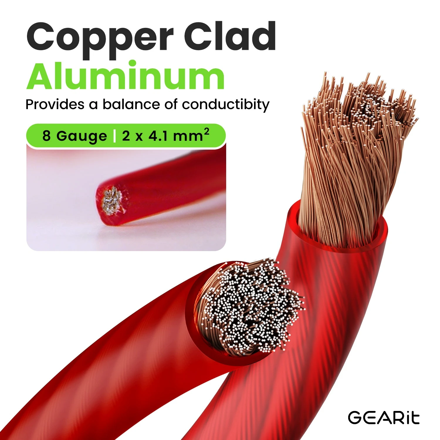 8 Gauge CCA Electrical Power Ground Wire, 25 Feet(Gearit 8 Gauge Wire Cca Primary Electrical Automotive Power Ground Wire 25 Feet) 10 8 Gauge CCA Electrical Power Ground Wire, 25 Feet(Gearit 8 Gauge Wire Cca Primary Electrical Automotive Power Ground Wire 25 Feet) - Image 10