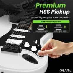 Canyon Series 39” Electric Guitar Starter Kit(Gi 150 Canyon Series 39 Electric Guitar Set W Amplifier) 22 Canyon Series 39” Electric Guitar Starter Kit(Gi 150 Canyon Series 39 Electric Guitar Set W Amplifier) -GEARit Store GI GTR CNYN AW 2