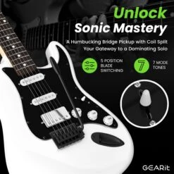 Canyon Series 39” Electric Guitar Starter Kit(Gi 150 Canyon Series 39 Electric Guitar Set W Amplifier) 23 Canyon Series 39” Electric Guitar Starter Kit(Gi 150 Canyon Series 39 Electric Guitar Set W Amplifier) -GEARit Store GI GTR CNYN AW 3