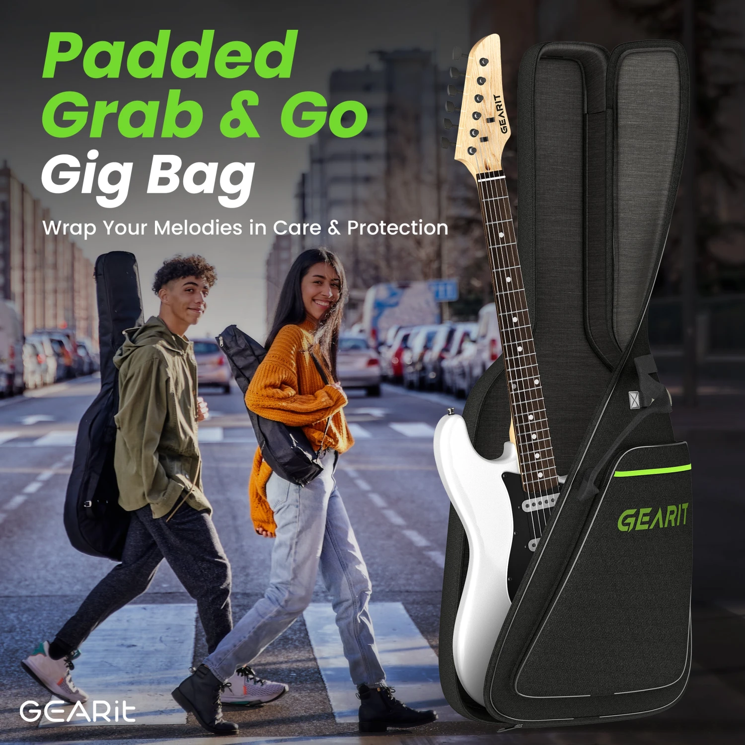 Canyon Series 39” Electric Guitar Starter Kit(Gi 150 Canyon Series 39 Electric Guitar Set W Amplifier) 6 Canyon Series 39” Electric Guitar Starter Kit(Gi 150 Canyon Series 39 Electric Guitar Set W Amplifier) - Image 6