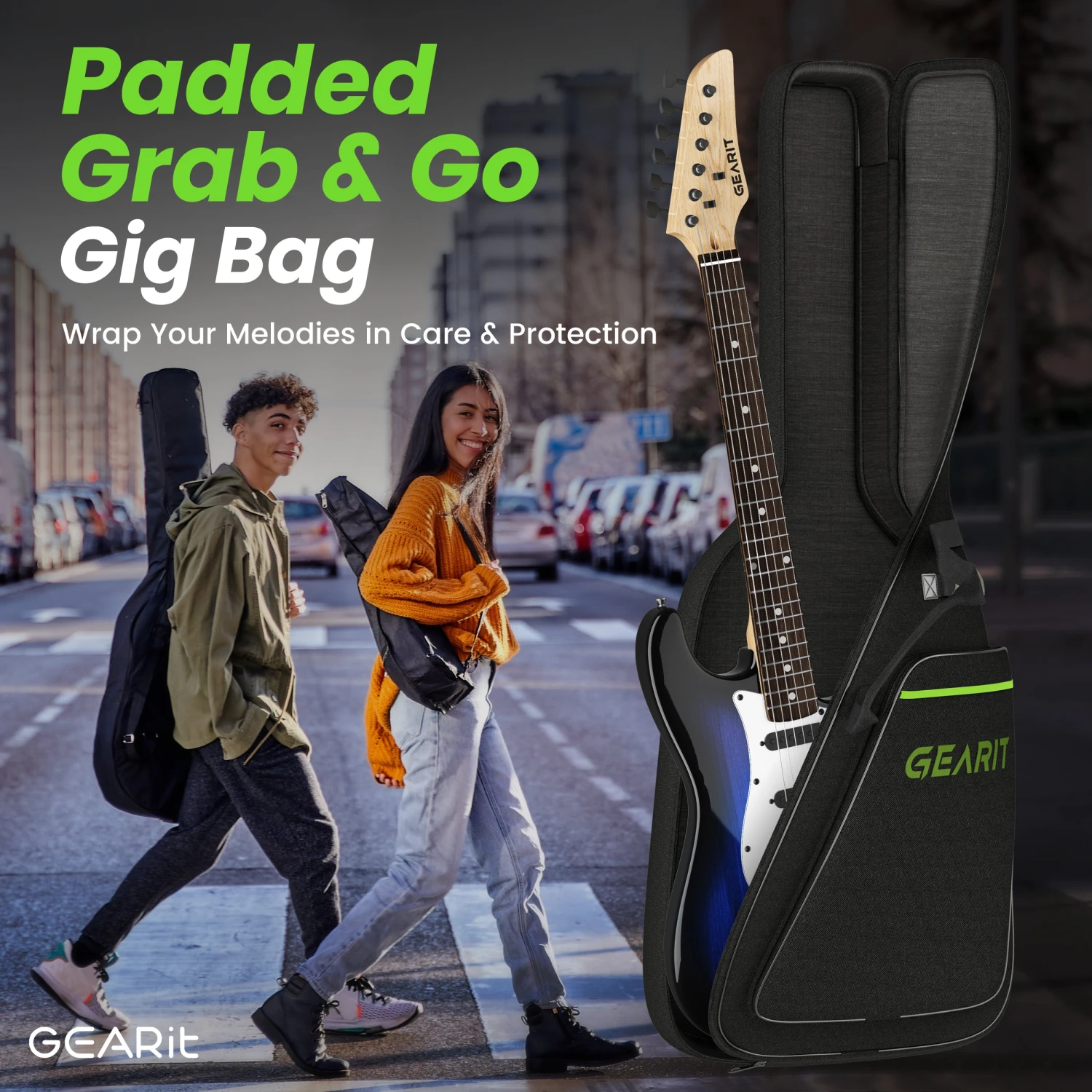 Canyon Series 39” Electric Guitar Starter Kit(Gi 150 Canyon Series 39 Electric Guitar Set W Amplifier) 13 Canyon Series 39” Electric Guitar Starter Kit(Gi 150 Canyon Series 39 Electric Guitar Set W Amplifier) - Image 13