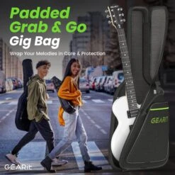 Valley Series 39” Electric Guitar Starter Kit(Gi 155 Valley Series 39 Electric Guitar Starter Kit With Amplifier) 25 Valley Series 39” Electric Guitar Starter Kit(Gi 155 Valley Series 39 Electric Guitar Starter Kit With Amplifier) -GEARit Store GI GTR VLY AW 5