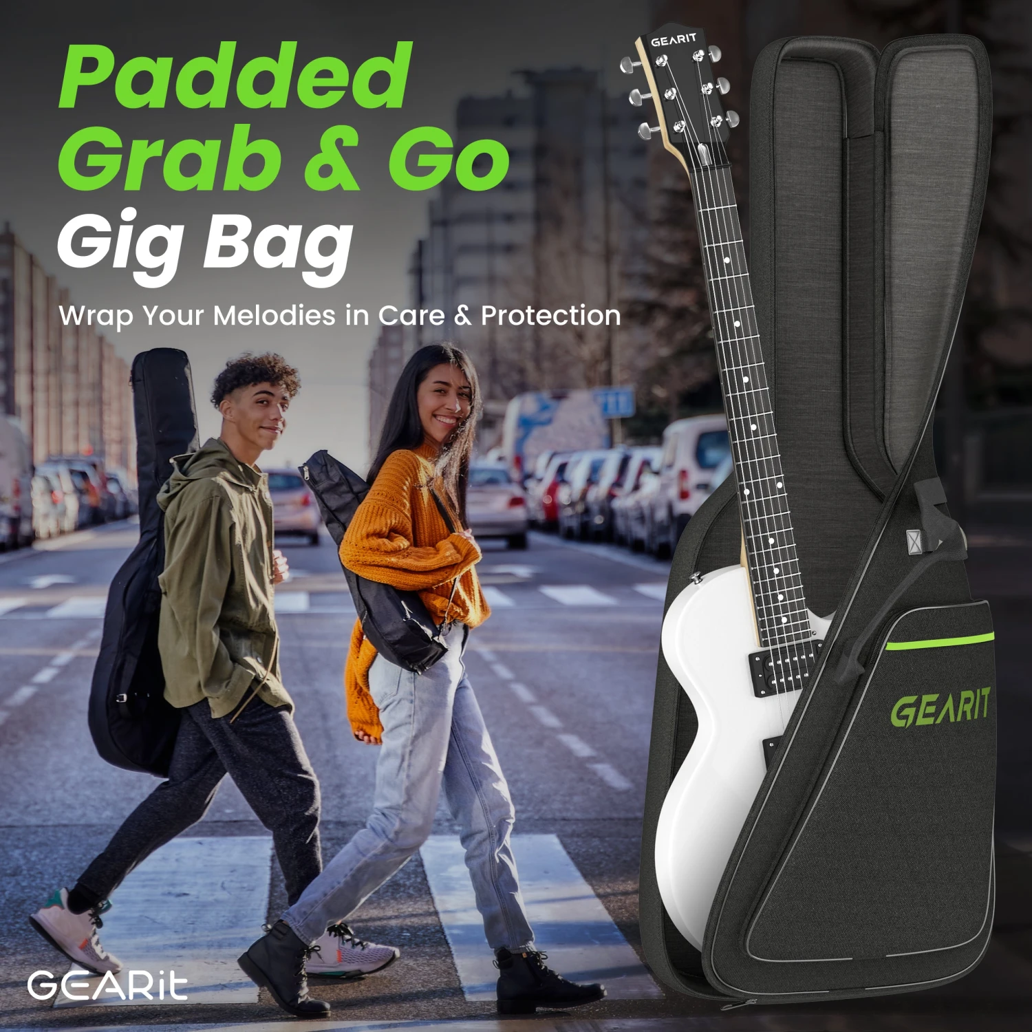 Valley Series 39” Electric Guitar Starter Kit(Gi 155 Valley Series 39 Electric Guitar Starter Kit With Amplifier) 6 Valley Series 39” Electric Guitar Starter Kit(Gi 155 Valley Series 39 Electric Guitar Starter Kit With Amplifier) - Image 6