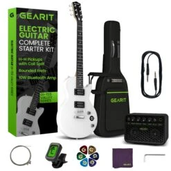 Valley Series 39” Electric Guitar Starter Kit(Gi 155 Valley Series 39 Electric Guitar Starter Kit With Amplifier)