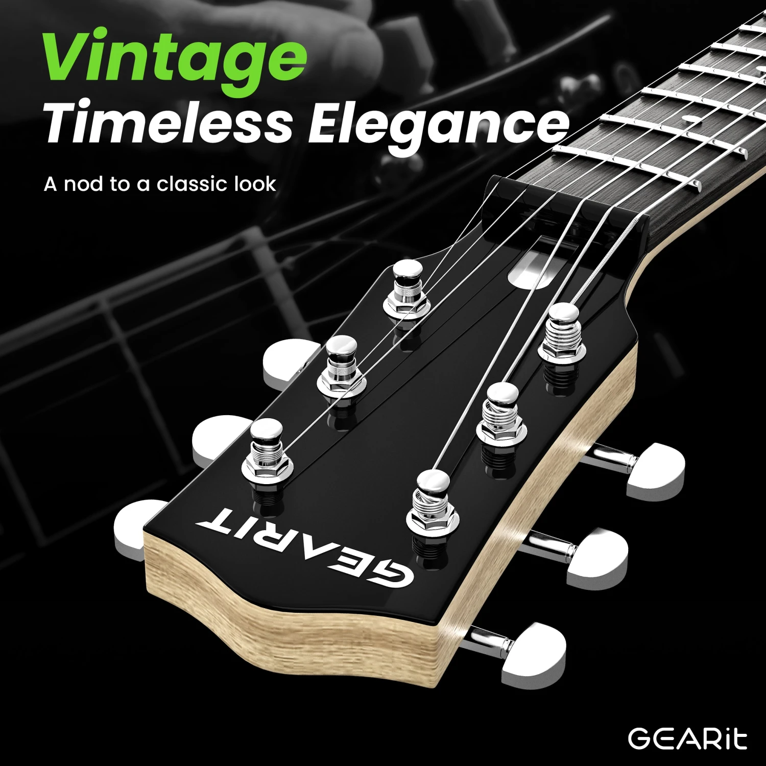 Valley Series 39” Electric Guitar Starter Kit(Gi 155 Valley Series 39 Electric Guitar Starter Kit With Amplifier) 19 Valley Series 39” Electric Guitar Starter Kit(Gi 155 Valley Series 39 Electric Guitar Starter Kit With Amplifier) - Image 19