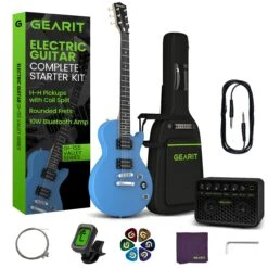 Valley Series 39” Electric Guitar Starter Kit(Gi 155 Valley Series 39 Electric Guitar Starter Kit With Amplifier) 33 Valley Series 39” Electric Guitar Starter Kit(Gi 155 Valley Series 39 Electric Guitar Starter Kit With Amplifier) -GEARit Store GI GTR VLY BL Hero1 241220