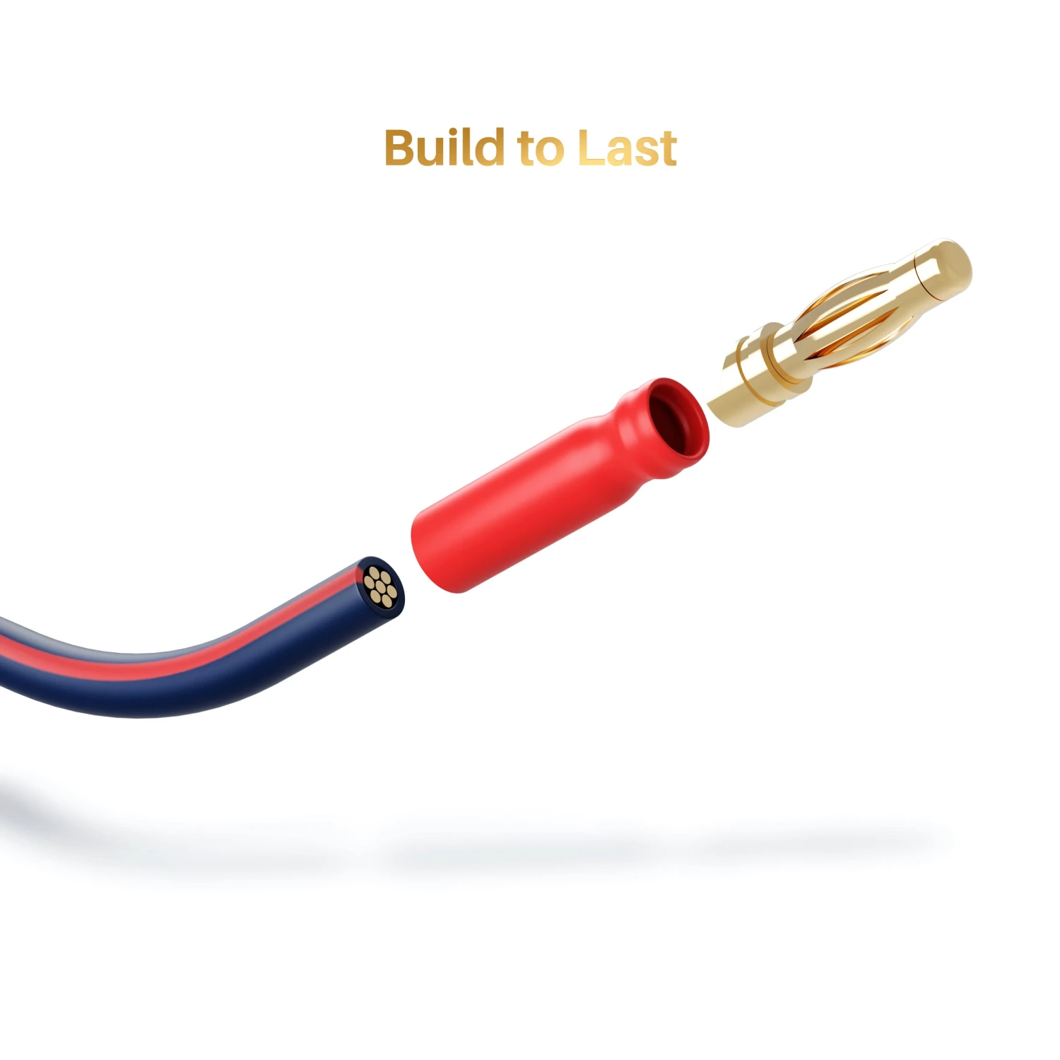 2-Pack 14 AWG Speaker Cable With Banana Plugs Banana Wire For Bi-Wire Bi-Amp HiFi Surround Sound, Navy(Gearit 2 Pack 14 Awg Speaker Cable With Banana Plugs Banana Wire For Bi Wire Bi Amp Hifi Surround Sound Navy) 7 2-Pack 14 AWG Speaker Cable With Banana Plugs Banana Wire For Bi-Wire Bi-Amp HiFi Surround Sound, Navy(Gearit 2 Pack 14 Awg Speaker Cable With Banana Plugs Banana Wire For Bi Wire Bi Amp Hifi Surround Sound Navy) - Image 7