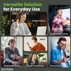 Wireless Bluetooth Headset With Microphone(Wireless Bluetooth Headset With Microphone) 12 Wireless Bluetooth Headset With Microphone(Wireless Bluetooth Headset With Microphone) -GEARit Store GI HSET BT MONO BK 1 5