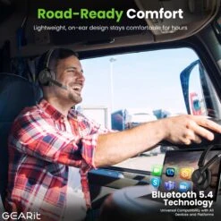 Wireless Bluetooth Headset With Microphone(Wireless Bluetooth Headset With Microphone) 14 Wireless Bluetooth Headset With Microphone(Wireless Bluetooth Headset With Microphone) -GEARit Store GI HSET BT MONO BK 1 7