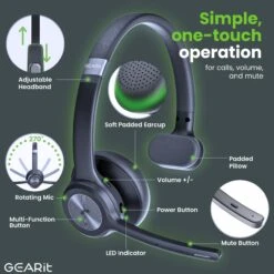 Wireless Bluetooth Headset With Mic(Wireless Bluetooth Headset With Mic) 13 Wireless Bluetooth Headset With Mic(Wireless Bluetooth Headset With Mic) -GEARit Store GI HSET BT MONO BK 2 6 b3238495 9ca8 4233 acb8 78bae80e0613