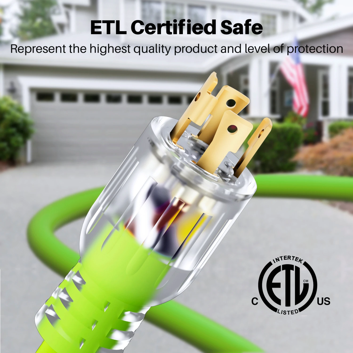 30 Amp 10/4 AWG NEMA 14-30P To 4x 5-20R STW Extension Power Cord(Gearit 30 Amp 10 4 Awg Nema 14 30p To 5 20r Outlet X4 Stw Generator Extension Cord) 8 30 Amp 10/4 AWG NEMA 14-30P To 4x 5-20R STW Extension Power Cord(Gearit 30 Amp 10 4 Awg Nema 14 30p To 5 20r Outlet X4 Stw Generator Extension Cord) - Image 8