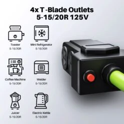 30 Amp 10/4 AWG NEMA 14-30P To Duplex 5-20R X4 STW Generator Extension Cord(Gearit 30 Amp 10 4 Awg Nema 14 30p To Duplex 5 20r X4 Stw Generator Extension Cord) 10 30 Amp 10/4 AWG NEMA 14-30P To Duplex 5-20R X4 STW Generator Extension Cord(Gearit 30 Amp 10 4 Awg Nema 14 30p To Duplex 5 20r X4 Stw Generator Extension Cord) -GEARit Store GI L1430P 520R4 F 8 2