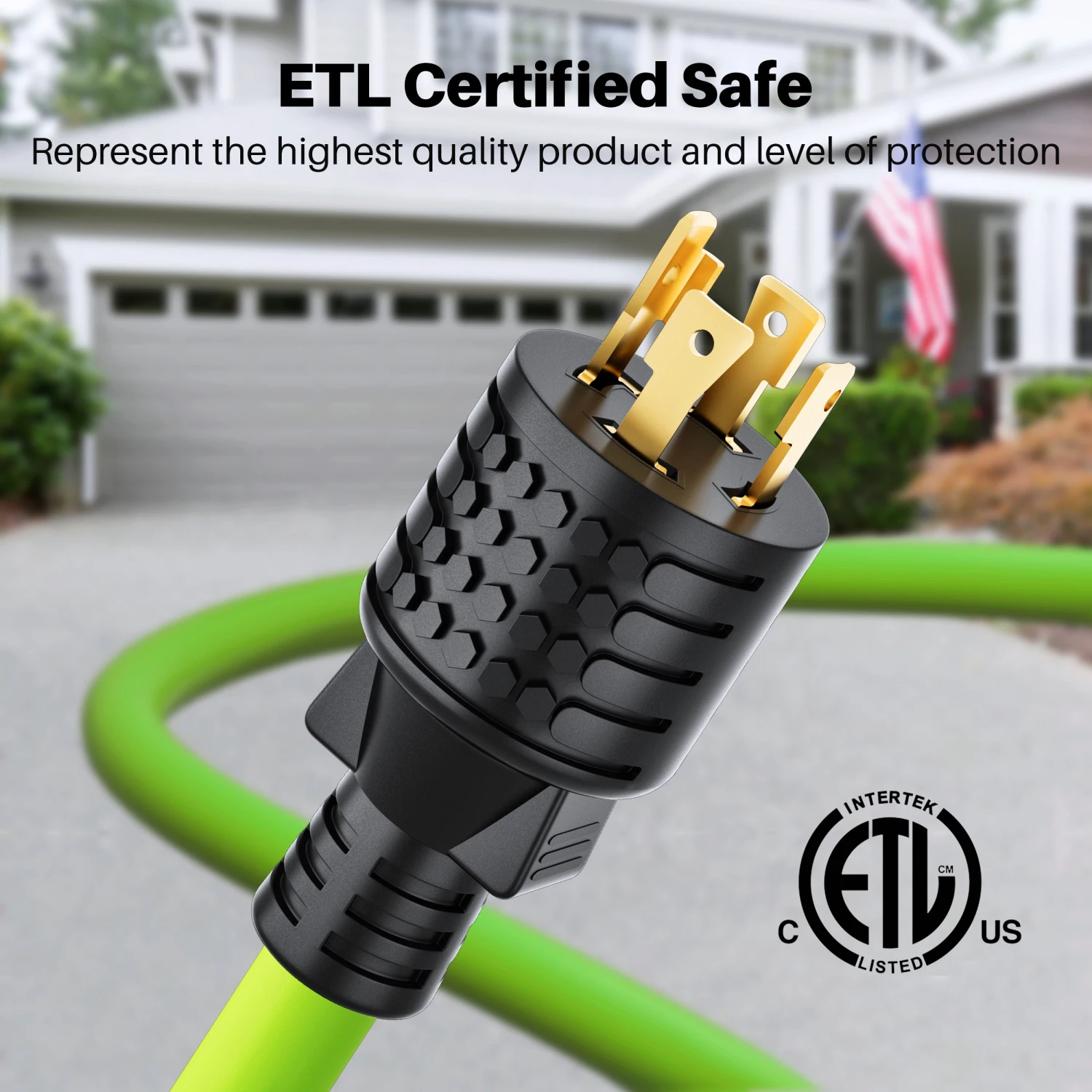 30 Amp 10/4 AWG NEMA 14-30P To Duplex 5-20R X4 STW Generator Extension Cord(Gearit 30 Amp 10 4 Awg Nema 14 30p To Duplex 5 20r X4 Stw Generator Extension Cord) 8 30 Amp 10/4 AWG NEMA 14-30P To Duplex 5-20R X4 STW Generator Extension Cord(Gearit 30 Amp 10 4 Awg Nema 14 30p To Duplex 5 20r X4 Stw Generator Extension Cord) - Image 8