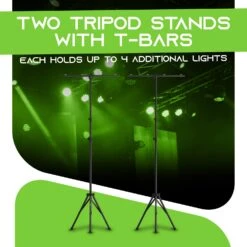 Stage Lighting Stand - 12 Ft Lighting Truss System Up To 200 Lbs(Stage Lighting Stand 12 Ft Lighting Truss System Up To 200 Lbs) -GEARit Store GI LSS 12F.PT03