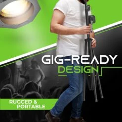 Pro Audio DJ Light Stand T-Bar & Par Can Tripod(Pro Audio Dj Light Stand T Bar Par Can Tripod) 11 Pro Audio DJ Light Stand T-Bar & Par Can Tripod(Pro Audio Dj Light Stand T Bar Par Can Tripod) -GEARit Store GI LSS HC HDT 15CB.PT04