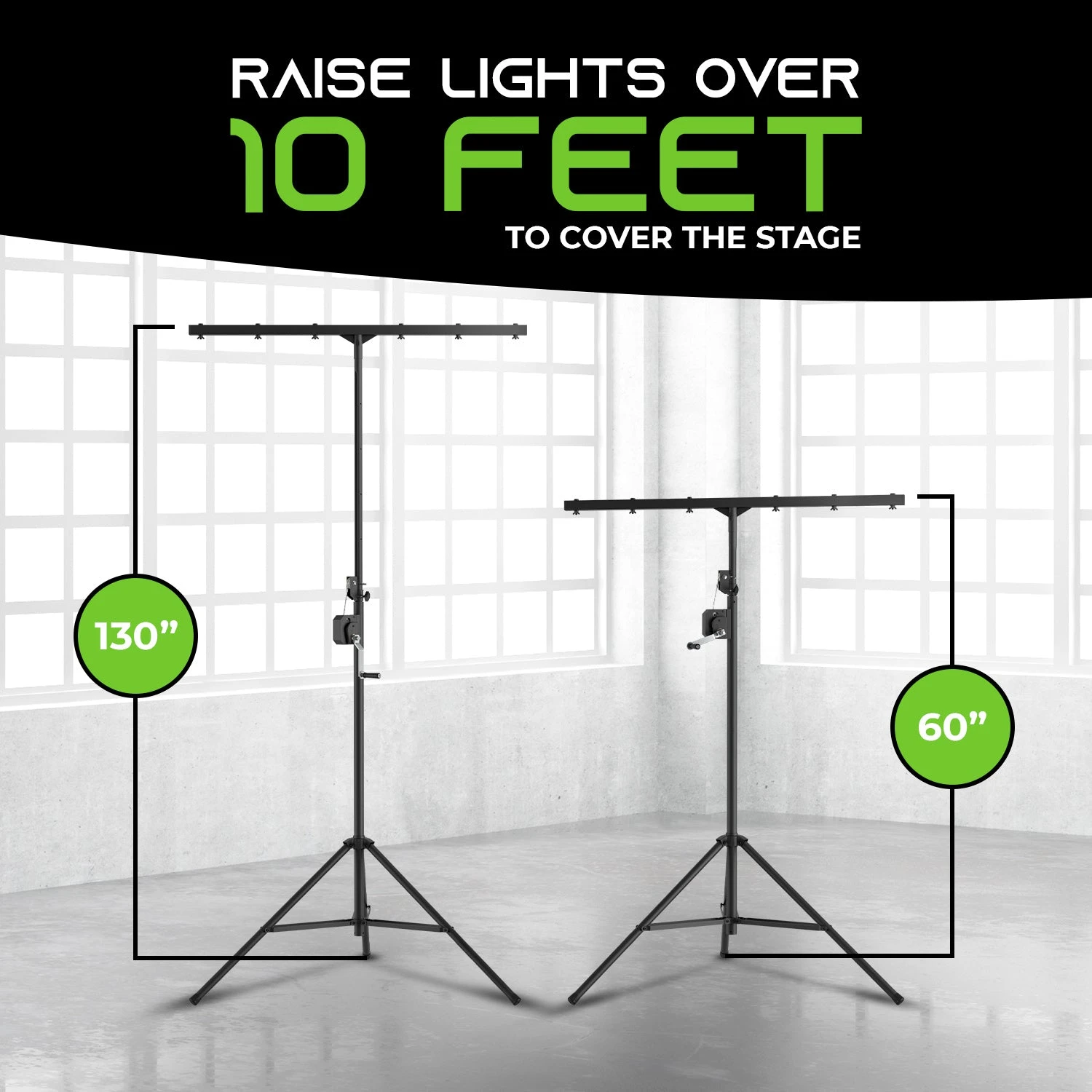 Pro Audio DJ Light Stand T-Bar & Par Can Tripod(Pro Audio Dj Light Stand T Bar Par Can Tripod) 6 Pro Audio DJ Light Stand T-Bar & Par Can Tripod(Pro Audio Dj Light Stand T Bar Par Can Tripod) - Image 6