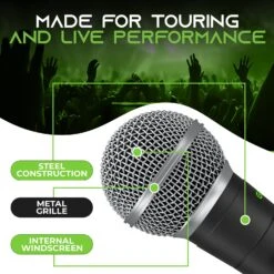 Studio Handheld Microphone Cardioid(Wired Studio Handheld Microphone Cardioid) 23 Studio Handheld Microphone Cardioid(Wired Studio Handheld Microphone Cardioid) -GEARit Store GI MD1 4.PT03