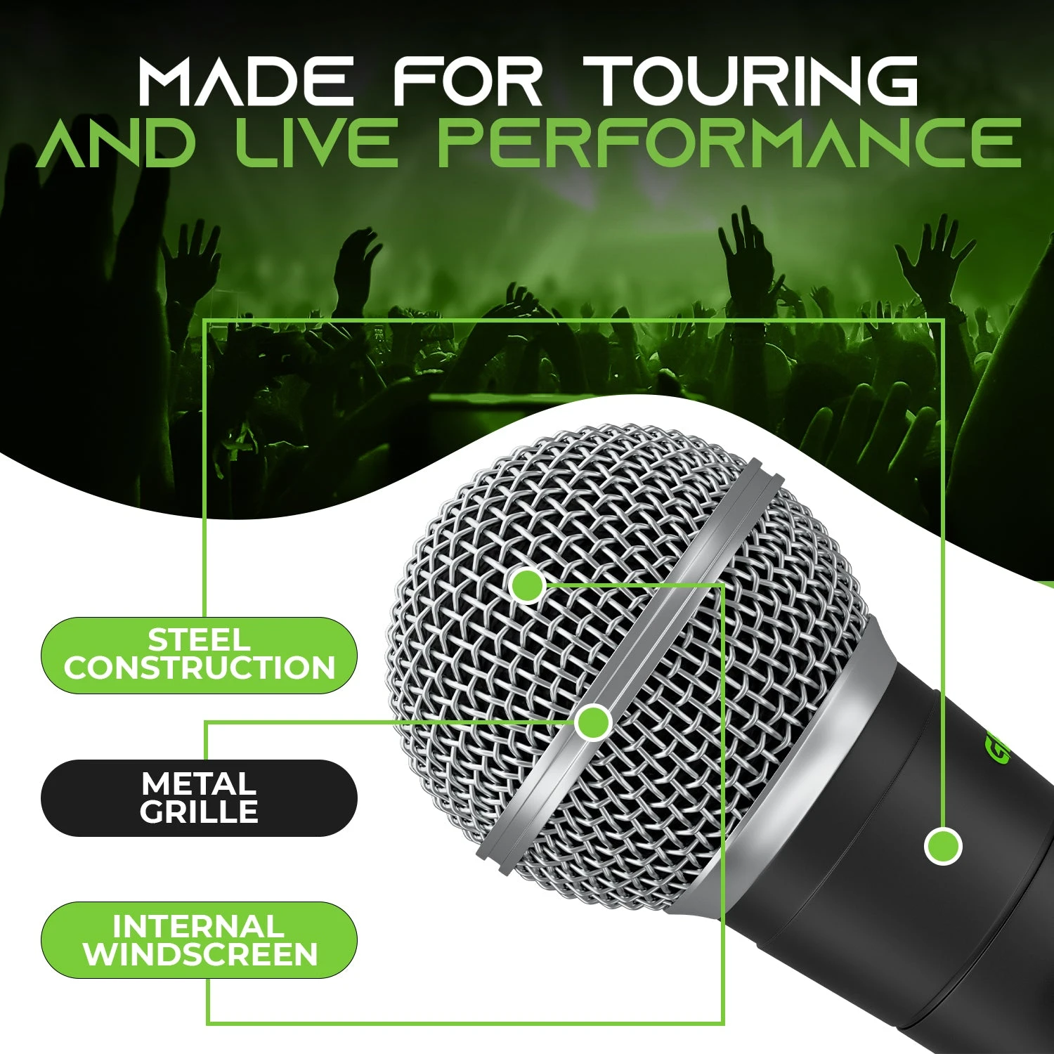 Studio Handheld Microphone Cardioid(Wired Studio Handheld Microphone Cardioid) 4 Studio Handheld Microphone Cardioid(Wired Studio Handheld Microphone Cardioid) - Image 4