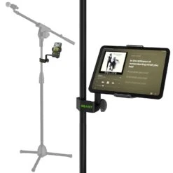 Phone And Tablet Holder For Microphone Stand - Up To 7.9" Tablet(Phone And Tablet Holder For Microphone Stand Up To 7 9 Tablet)