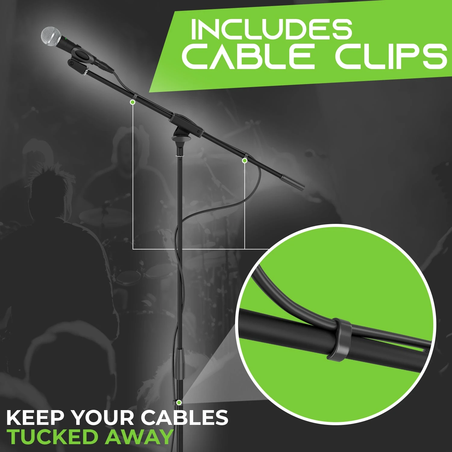 Adjustable Boom Height Microphone Stand(Microphone Boom Stand) 6 Adjustable Boom Height Microphone Stand(Microphone Boom Stand) - Image 6