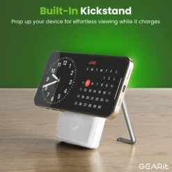 GEARit 2-in-1 MagSafe Wireless 10000mAh Power Bank(Gearit 5 In 1 10000mah Power Bank Wireless Magsafe Charging With Built In Cables Copy 1) 13 GEARit 2-in-1 MagSafe Wireless 10000mAh Power Bank(Gearit 5 In 1 10000mah Power Bank Wireless Magsafe Charging With Built In Cables Copy 1) -GEARit Store GI PB10K C1 WH 6