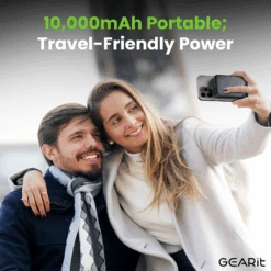 GEARit 10000mAh Qi2 Wireless Charging MagSafe Power Bank With Built-in USB-C Cable(Gearit 5 In 1 10000mah Power Bank Wireless Magsafe Charging With Built In Cables Copy) -GEARit Store GI PB10K C2QI2 BK 5