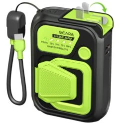 GEARit Lifestyle Series - 10,000mAh 22.5W 3-in-1 Hybrid Power Bank And Charger 2 Port(Gearit Lifestyle Series 10 000mah 22 5w 3 In 1 Hybrid Power Bank And Charger 2 Port)