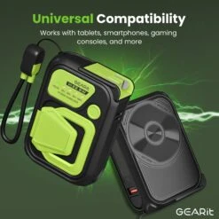 GEARit Lifestyle Series - 10,000mAh 22.5W 3-in-1 Hybrid Power Bank And Charger 2 Port(Gearit Lifestyle Series 10 000mah 22 5w 3 In 1 Hybrid Power Bank And Charger 2 Port) -GEARit Store GI PB10K12W C1L1A1 GR 8