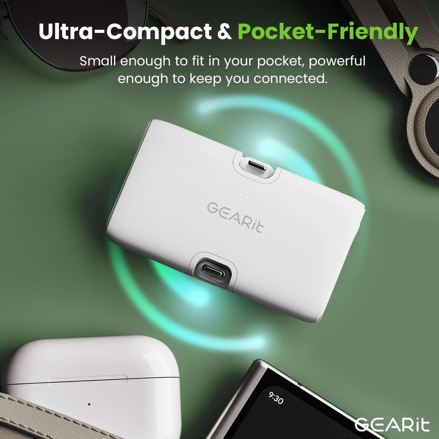 GEARit 5000 MAh Mini Power Bank With Built-in USB-C & Lightning Connectors(Gearit Lifestyle Series 5000mah Power Bank 3 Ports With Build In Usb C And Lightning Connector Copy) 15 GEARit 5000 MAh Mini Power Bank With Built-in USB-C & Lightning Connectors(Gearit Lifestyle Series 5000mah Power Bank 3 Ports With Build In Usb C And Lightning Connector Copy) - Image 15