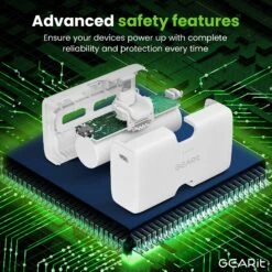 GEARit 5000 MAh Mini Power Bank With Built-in USB-C & Lightning Connectors(Gearit Lifestyle Series 5000mah Power Bank 3 Ports With Build In Usb C And Lightning Connector Copy) 31 GEARit 5000 MAh Mini Power Bank With Built-in USB-C & Lightning Connectors(Gearit Lifestyle Series 5000mah Power Bank 3 Ports With Build In Usb C And Lightning Connector Copy) -GEARit Store GI PB5K C1L1 WH 8