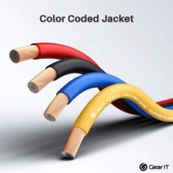 12 Gauge Power Ground Electrical Wire Copper Clad Aluminum Single Conductor 4 Primary Colors(Gearit 12 Gauge Power Ground Electrical Wire Copper Clad Aluminum Single Conductor 4 Primary Colors) -GEARit Store GI PRIM CCA 4PK 6 4b7c8002 c092 47ec 8284 dad5d5db164b