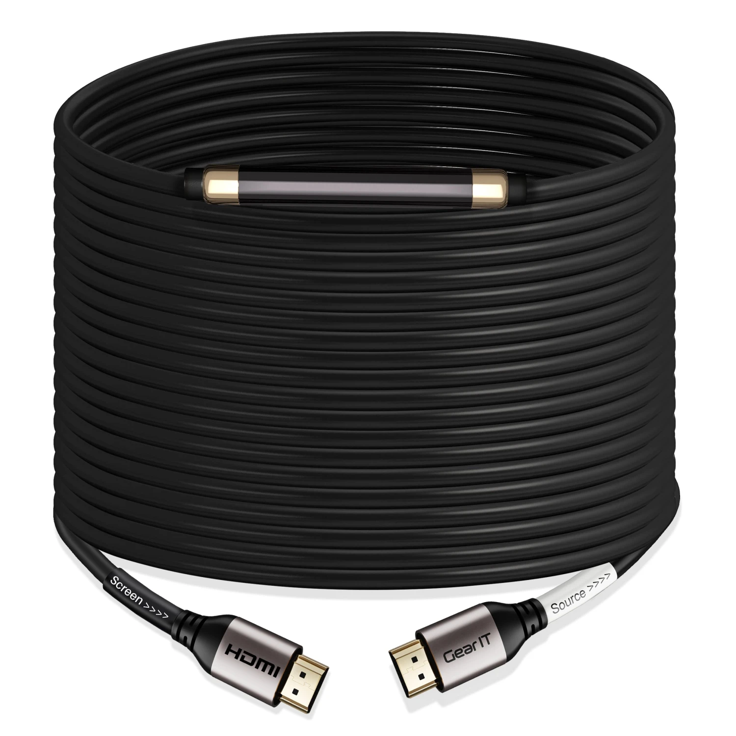 4K HDMI Cable With Signal Booster CL3 Rated - HDMI 2.0b - 4K@60hz, Black(Gearit Hdmi Cable With Signal Booster Cl3 Rated Hdmi 2 0b 4k 60hz Black) 1 4K HDMI Cable With Signal Booster CL3 Rated - HDMI 2.0b - 4K@60hz, Black(Gearit Hdmi Cable With Signal Booster Cl3 Rated Hdmi 2 0b 4k 60hz Black)