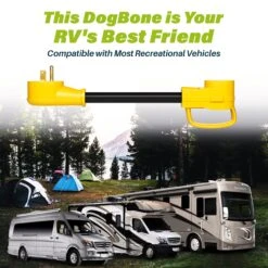 15 AMP Male (NEMA 5-15P) To 30 AMP Lock (NEMA TT-30R) RV Dogbone Adapter Cord, 1 Foot(Gearit 15 Amp Male Nema 5 15p To 30 Amp Lock Nema Tt 30r Rv Dogbone Adapter Cord 1 Foot) 11 15 AMP Male (NEMA 5-15P) To 30 AMP Lock (NEMA TT-30R) RV Dogbone Adapter Cord, 1 Foot(Gearit 15 Amp Male Nema 5 15p To 30 Amp Lock Nema Tt 30r Rv Dogbone Adapter Cord 1 Foot) -GEARit Store GI RV DB 15M 30F 5