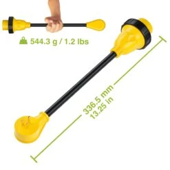 15 AMP Male (NEMA 5-15P) To 30 AMP (NEMA L5-30R) Female Lock Connector RV Dogbone Generator Adapter Cord, 1 Foot(Gearit 15 Amp Male Nema 5 15p To 30 Amp Nema L5 30r Female Lock Connector Rv Dogbone Generator Adapter Cord 1 Foot) -GEARit Store GI RV DB 15M 30F TL 3