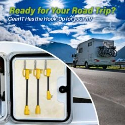 50 AMP Male (NEMA 14-50P) To 30 AMP Female Twist Lock (NEMA L14-30R) RV Dogbone Generator Adapter Cord, 1.5 Feet(Gearit 50 Amp Male Nema 14 50p To 30 Amp Female Twist Lock Nema L14 30r Rv Dogbone Generator Adapter Cord 1 5 Feet) 11 50 AMP Male (NEMA 14-50P) To 30 AMP Female Twist Lock (NEMA L14-30R) RV Dogbone Generator Adapter Cord, 1.5 Feet(Gearit 50 Amp Male Nema 14 50p To 30 Amp Female Twist Lock Nema L14 30r Rv Dogbone Generator Adapter Cord 1 5 Feet) -GEARit Store GI RV DB 50M 30F L 6