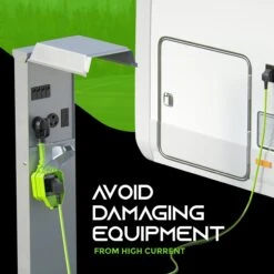 50-Amp RV Surge Protector Plug With 3060 Joules Surge Protection - Weatherproof Cover And OCP Reset(50 Amp Rv Surge Protector Plug With 4100 Joules Surge Protection Weatherproof Cover And Ocp Reset) -GEARit Store GI RVSP OCP 50A 8