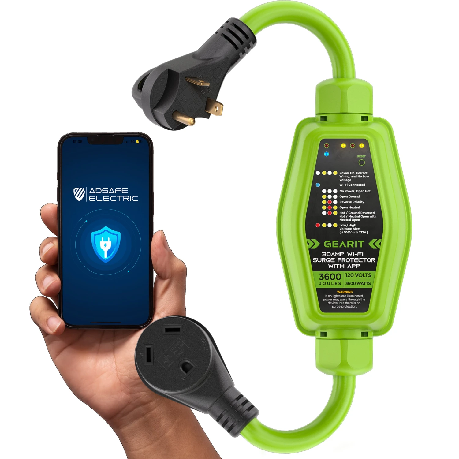 30 Amp WiFi RV Surge Protector - Monitor In Real Time(30 Amp Wifi Rv Surge Protector Monitor In Real Time) 1 30 Amp WiFi RV Surge Protector - Monitor In Real Time(30 Amp Wifi Rv Surge Protector Monitor In Real Time)