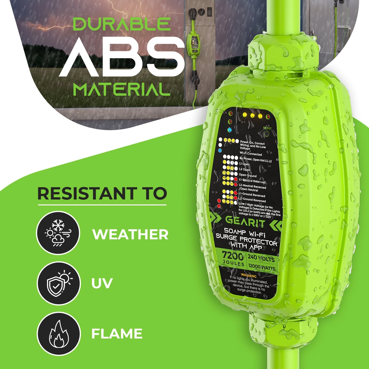 50 Amp WiFi RV Surge Protector - Monitor In Real Time(50 Amp Wifi Rv Surge Protector Monitor In Real Time) 3 50 Amp WiFi RV Surge Protector - Monitor In Real Time(50 Amp Wifi Rv Surge Protector Monitor In Real Time) - Image 3