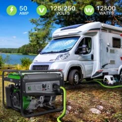 50-Amp 6/3+8/1 AWG NEMA 14-50P To SS2-50R Twist Lock Connector STW Generator Extension Cord(Gearit 50 Amp 6 3 8 1 Awg Nema 14 50p To Ss2 50r Twist Lock Connector Stw Generator Extension Cord) -GEARit Store GI S1450P SS250R 3