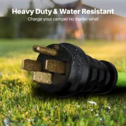 50-Amp 6/3+8/1 AWG NEMA 14-50P To SS2-50R Twist Lock Connector STW Generator Extension Cord(Gearit 50 Amp 6 3 8 1 Awg Nema 14 50p To Ss2 50r Twist Lock Connector Stw Generator Extension Cord) -GEARit Store GI S1450P SS250R 6