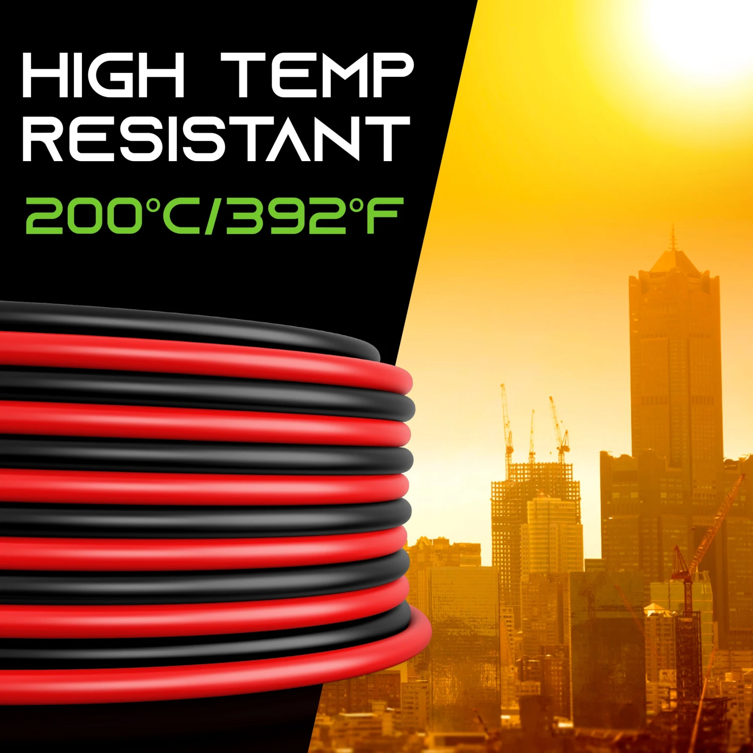 12AWG 600V Tinned OFC Stranded Bonded Silicone Wire(Gearit 12awg 600v Tinned Ofc Stranded Bonded Silicone Wire) 11 12AWG 600V Tinned OFC Stranded Bonded Silicone Wire(Gearit 12awg 600v Tinned Ofc Stranded Bonded Silicone Wire) - Image 11