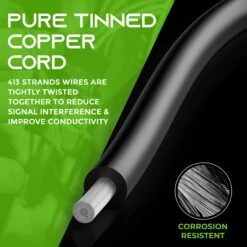 14AWG 600V Tinned OFC Stranded Silicone Wire, Black(Gearit 14awg 600v Tinned Ofc Stranded Silicone Wire Black) 23 14AWG 600V Tinned OFC Stranded Silicone Wire, Black(Gearit 14awg 600v Tinned Ofc Stranded Silicone Wire Black) -GEARit Store GI SLC 14G BK 3 22efccba e272 4495 9a29 1cd110ff7c90