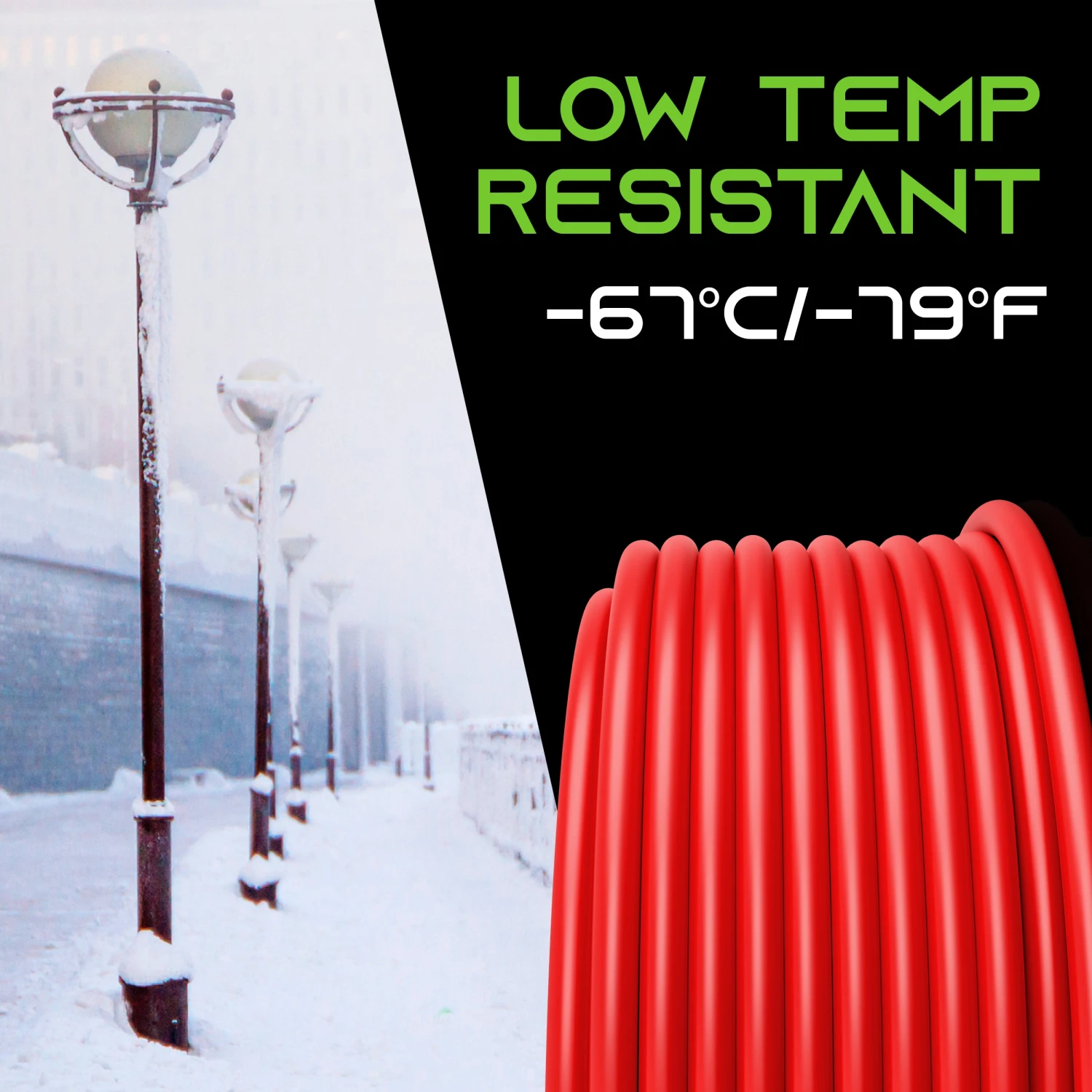 16AWG 600V Tinned OFC Stranded Silicone Wire, 100ft Red(Gearit 16awg 600v Tinned Ofc Stranded Silicone Wire 100ft Red) 5 16AWG 600V Tinned OFC Stranded Silicone Wire, 100ft Red(Gearit 16awg 600v Tinned Ofc Stranded Silicone Wire 100ft Red) - Image 5