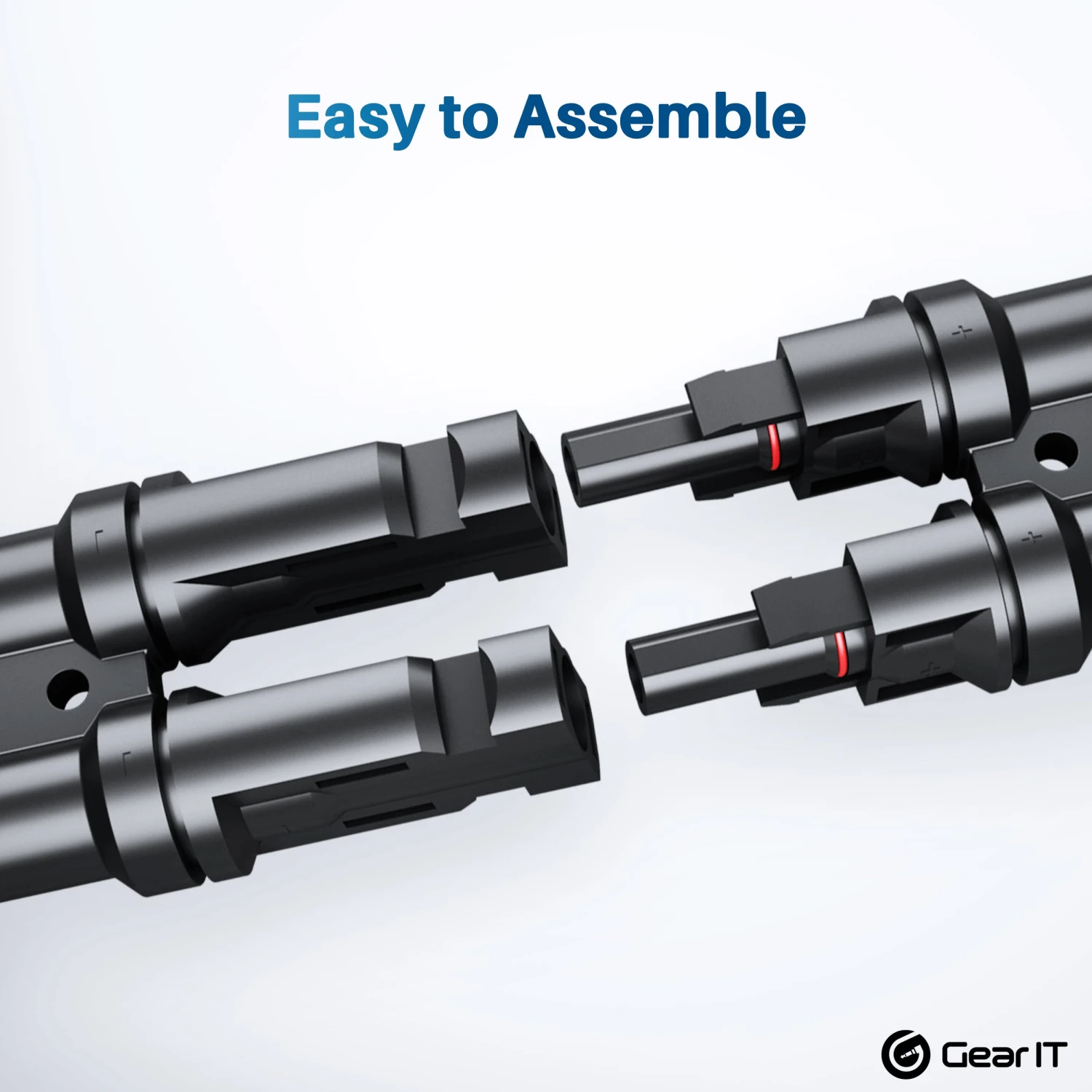 Solar Panel Parallel Connectors With Male To Female Solar Connectors For Multi Branch Adapter(Gearit Solar Panel Parallel Connectors With Male To Female Solar Connectors For Multi Branch Adapter) 6 Solar Panel Parallel Connectors With Male To Female Solar Connectors For Multi Branch Adapter(Gearit Solar Panel Parallel Connectors With Male To Female Solar Connectors For Multi Branch Adapter) - Image 6