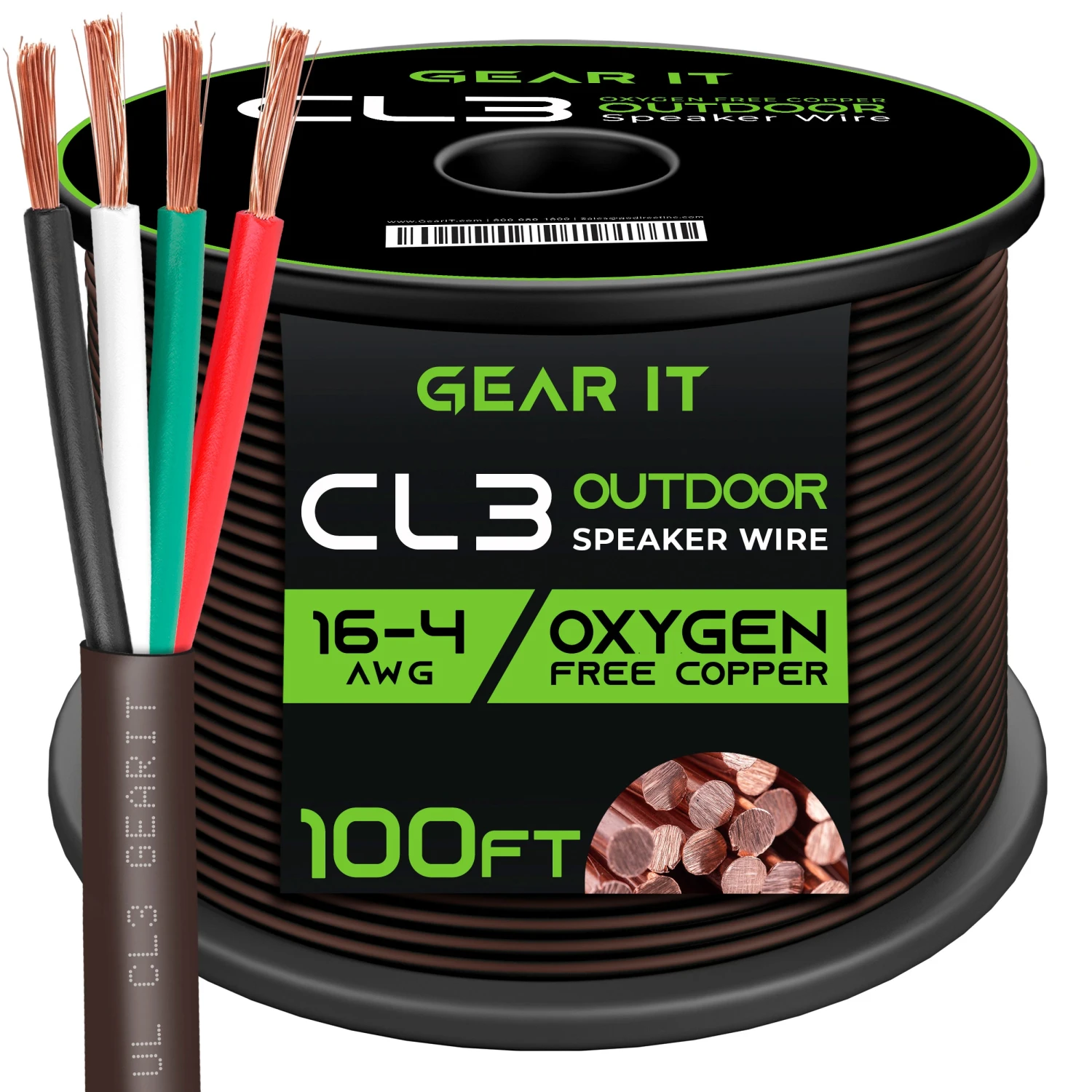 16/4 AWG OFC Outdoor Speaker Wire, Brown(16 4 Awg Ofc Outdoor Speaker Wire Brown) 8 16/4 AWG OFC Outdoor Speaker Wire, Brown(16 4 Awg Ofc Outdoor Speaker Wire Brown) - Image 8