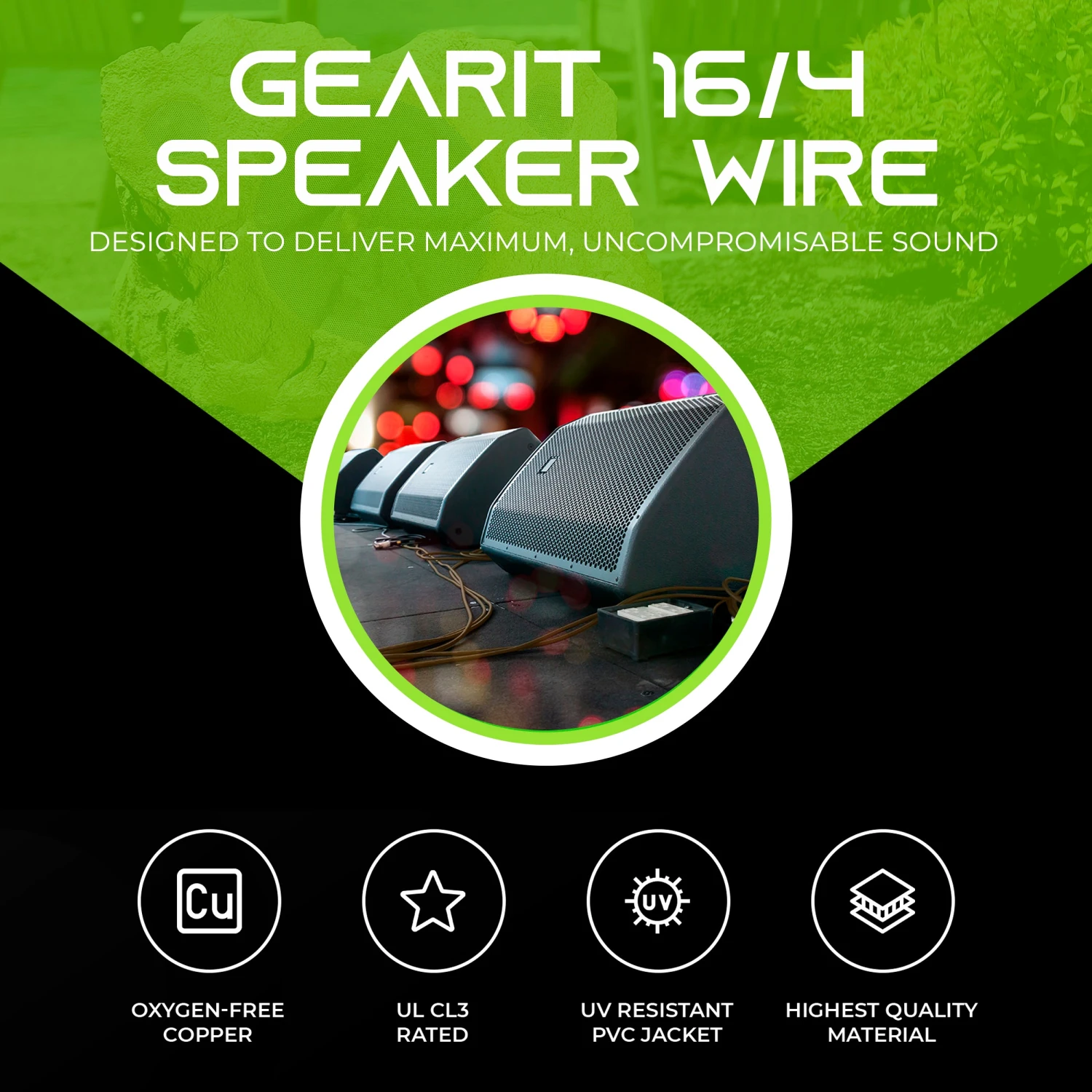 16/4 AWG OFC Outdoor Speaker Wire, Brown(16 4 Awg Ofc Outdoor Speaker Wire Brown) 2 16/4 AWG OFC Outdoor Speaker Wire, Brown(16 4 Awg Ofc Outdoor Speaker Wire Brown) - Image 2