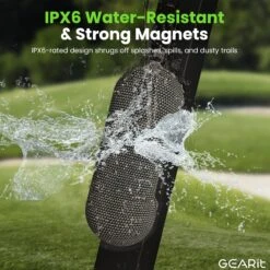 GEARit SoundBrick RGB Wireless Golf Magnetic Bluetooth Speaker 16W Audio Output - IPX6 Water-Resistant(Ultra Portable Waterproof 6w Loud Bluetooth Speaker Copy) 13 GEARit SoundBrick RGB Wireless Golf Magnetic Bluetooth Speaker 16W Audio Output - IPX6 Water-Resistant(Ultra Portable Waterproof 6w Loud Bluetooth Speaker Copy) -GEARit Store GI SPKR BT BRICK BK 6