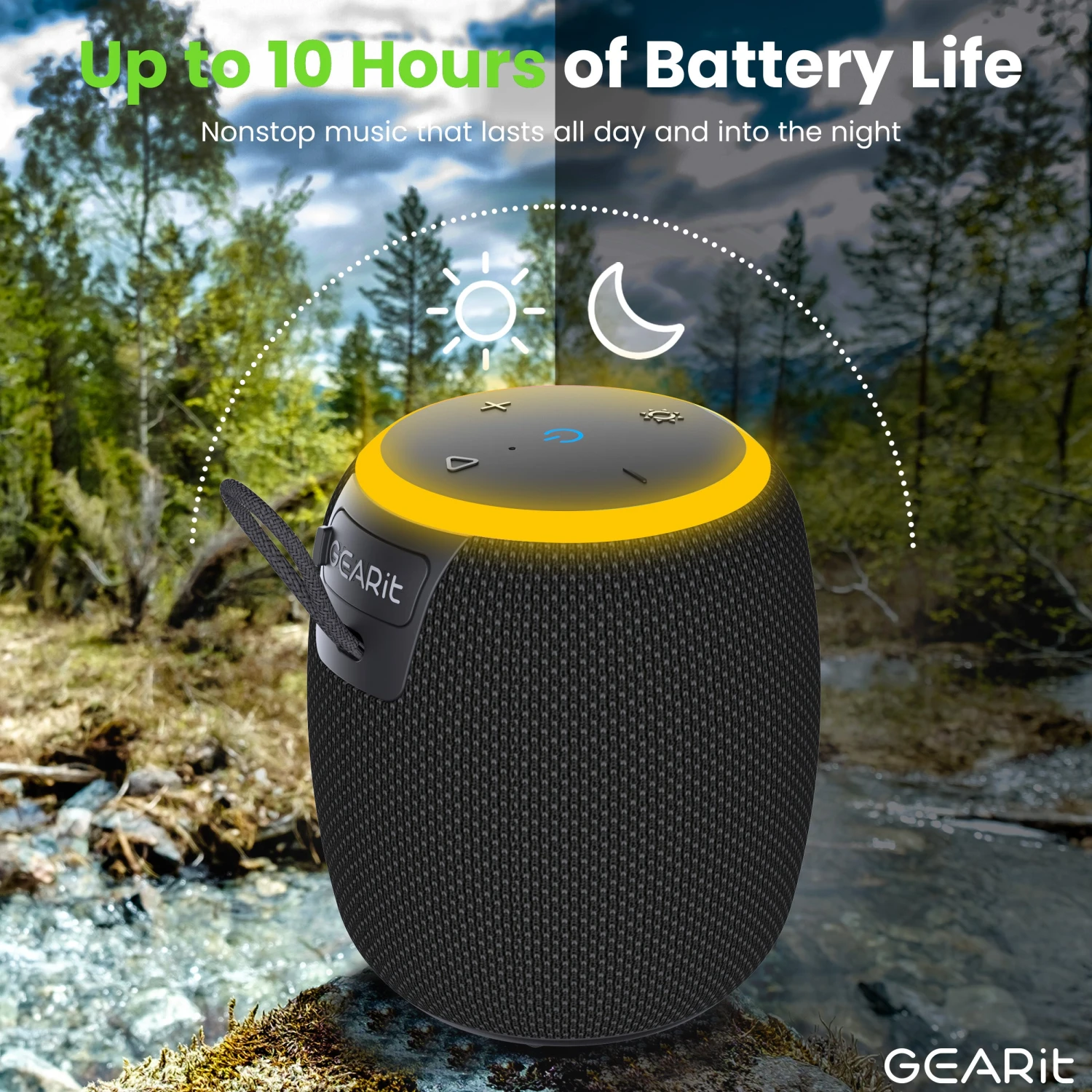 Portable Water-Resistant 15W Bluetooth Speaker(Portable Water Resistant 15w Bluetooth Speaker) 3 Portable Water-Resistant 15W Bluetooth Speaker(Portable Water Resistant 15w Bluetooth Speaker) - Image 3