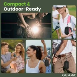 Ultra-Portable Waterproof 6W Loud Bluetooth Speaker(Ultra Portable Waterproof 6w Loud Bluetooth Speaker) -GEARit Store GI SPKR BT PUCK BK 6 0f728afa 1174 47fc a51d f5d502e33491