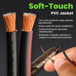 10 Gauge Speaker Wire CCA - Copper Clad Aluminum, Black(Gearit 10 Gauge Speaker Wire Cca Copper Clad Aluminum Home Theater Car Speakers More) -GEARit Store GI SPKR AWG CC FT 1 b10ee697 420d 46f6 bdd9 15833f9ea32d